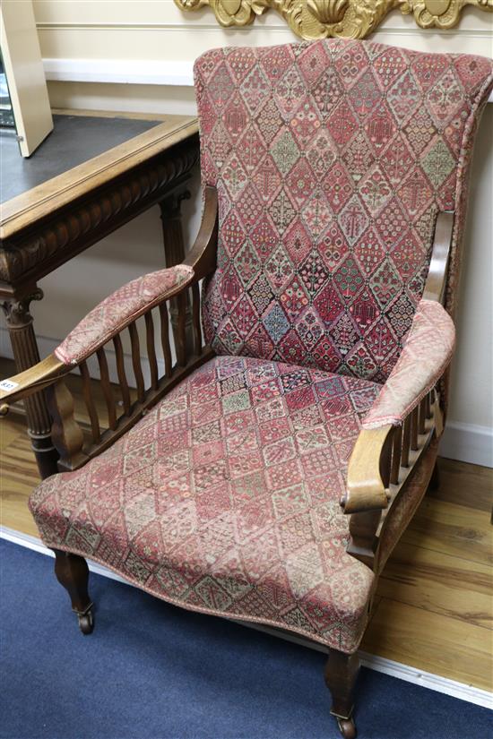 A Morris style armchair